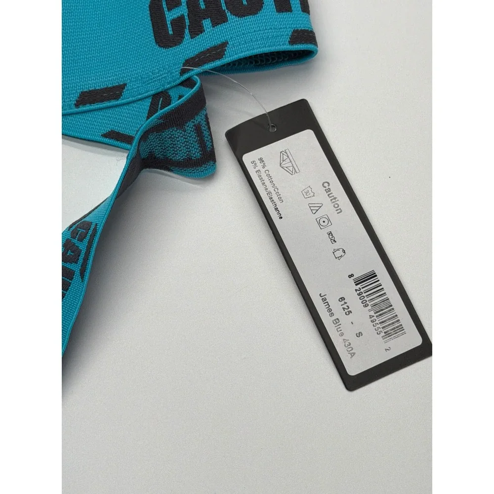 C-IN2 Caution Jockstrap Mens James Blue 430A Logo Athletic Supporter Small NEW‎